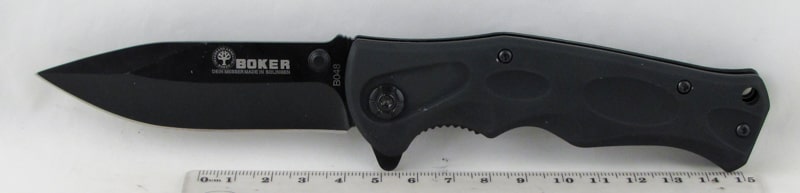 Нож 048 (B-048BS) раскладной BOKER черный