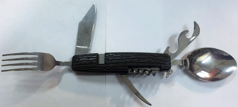 Туристический набор FT-020 (вилка, ложка, нож)