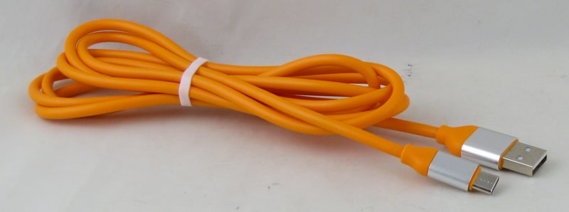 Кабель TYPE-C 2м R-32A-TC силиконовый оранжевый
