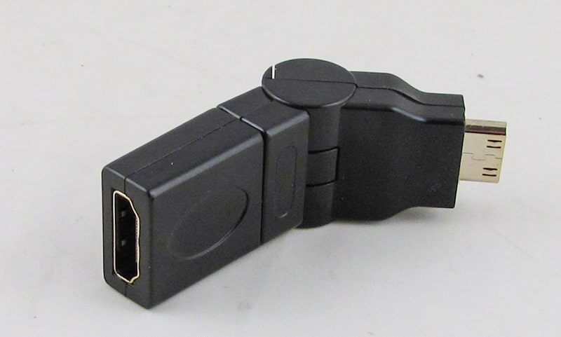 Переходник H-167 (miniHDMI-M - HDMI-M 360 Grad)