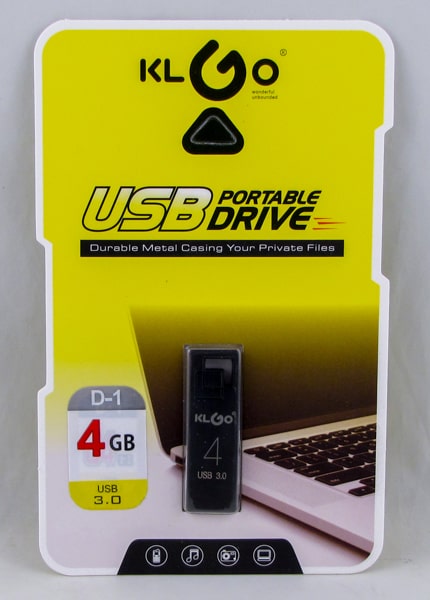 Флешка USB накопитель KLGO 4Gb USB 3.0