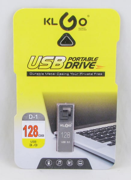 Флешка USB накопитель KLGO128Gb USB 3.0