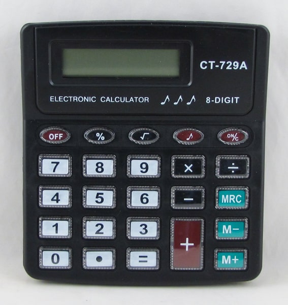 Калькулятор 729A 8 разр. сред.