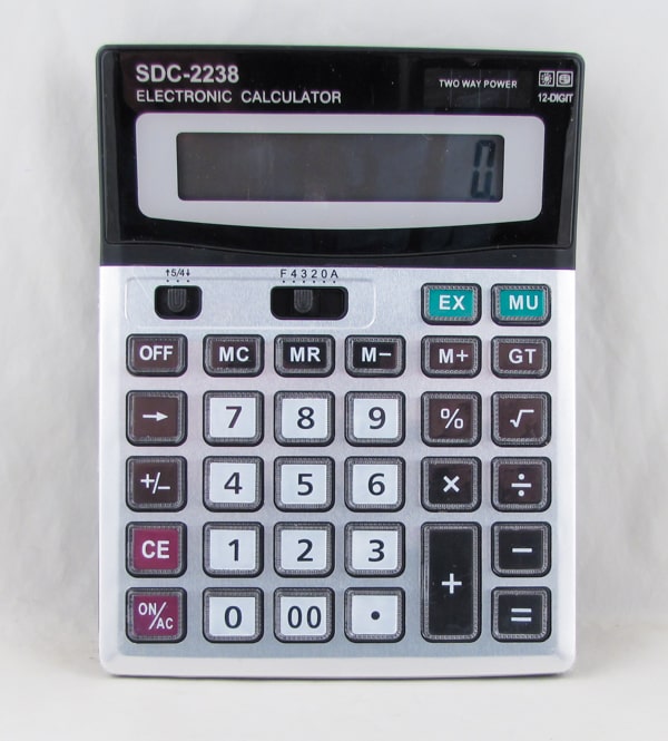 Калькулятор 2238 (SDC-2238) 12-разр.