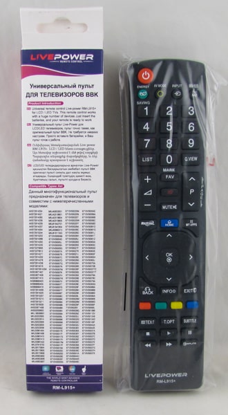Пульт универсальный ТВ RM-L915+ для LG