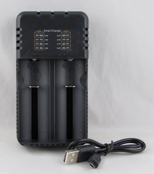 Зарядное устройство для 2 акк. YC-1889 от USB18650/26650/14500/16340/18500