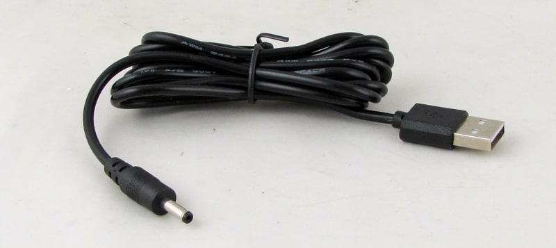 Кабель USB-штекер 3,5*1,35 1,8м D-12