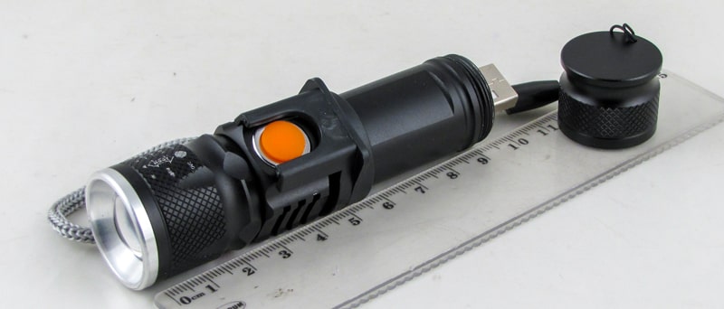 Фонарь светодиодный FA-515-T3 USB (1 мощ. акк.) zoom