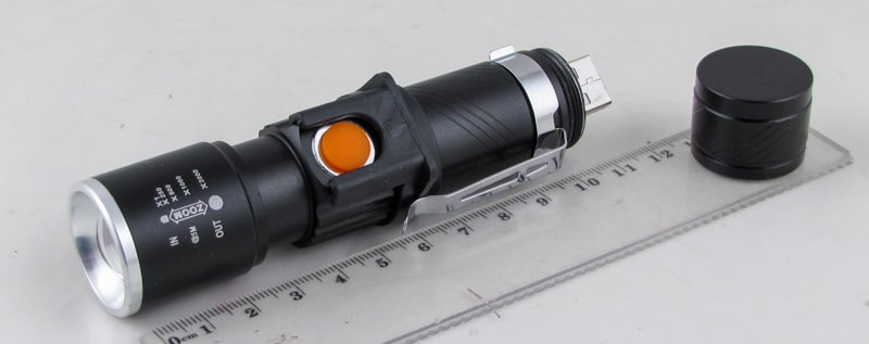 Фонарь светодиодный FA-616-T3 USB (1 мощ. акк.) zoom