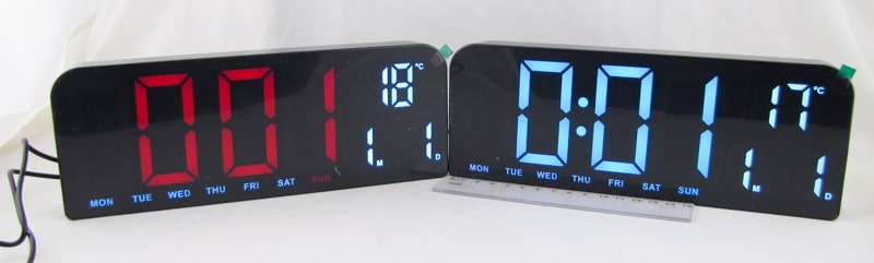 Часы-будильник электронные GH-0707 (зеленые цифры)