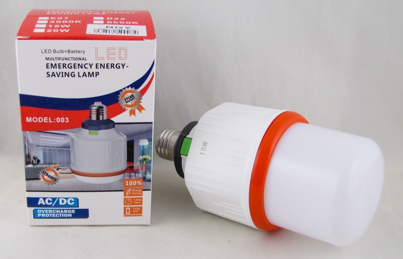 Лампа светодиодная с аккумулятором NGY-06S-003 15W