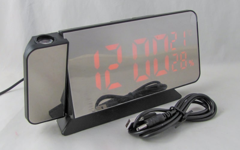 Часы-будильник электронные VST-900S-1 проекционные (красные цифры) с температурой ??