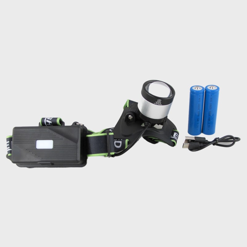 Фонарь налобный RK-901-TG (1 ярк., 2акк., шнур TYPE-C) zoom
