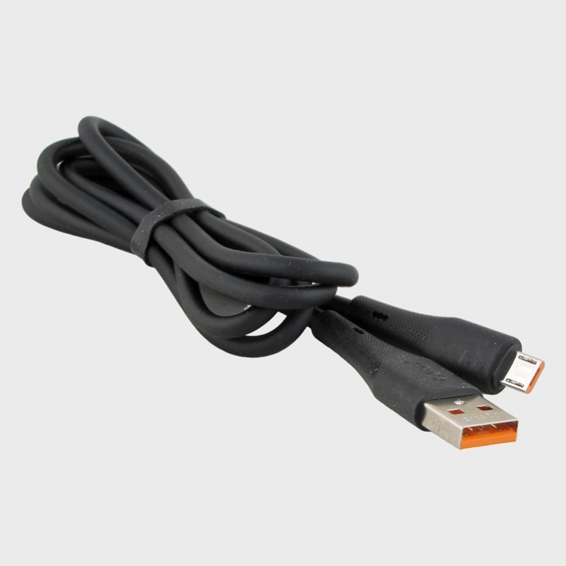 Кабель SAMSUNG 1м UG-18-V8 силиконовый черный
