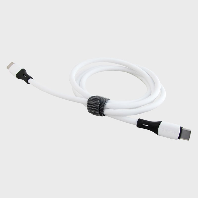 Кабель TYPE-C - TYPE-C 1м DS-79 белый 3,1A 60W силиконовый без упаковки