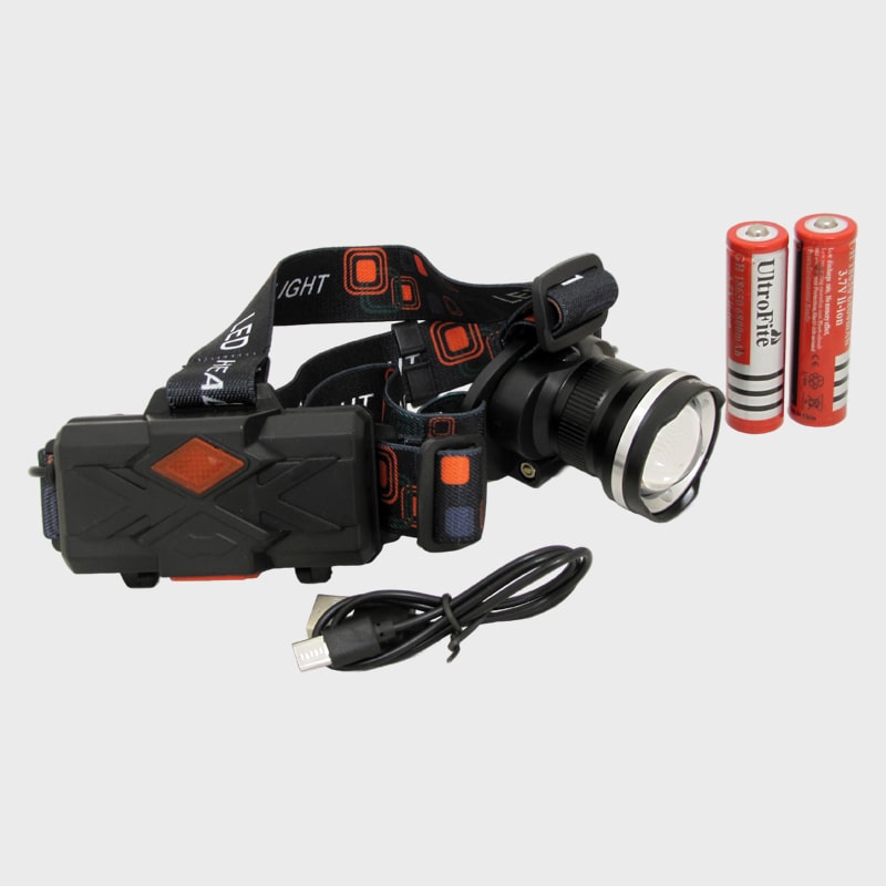 Фонарь налобный RE-T4-T6