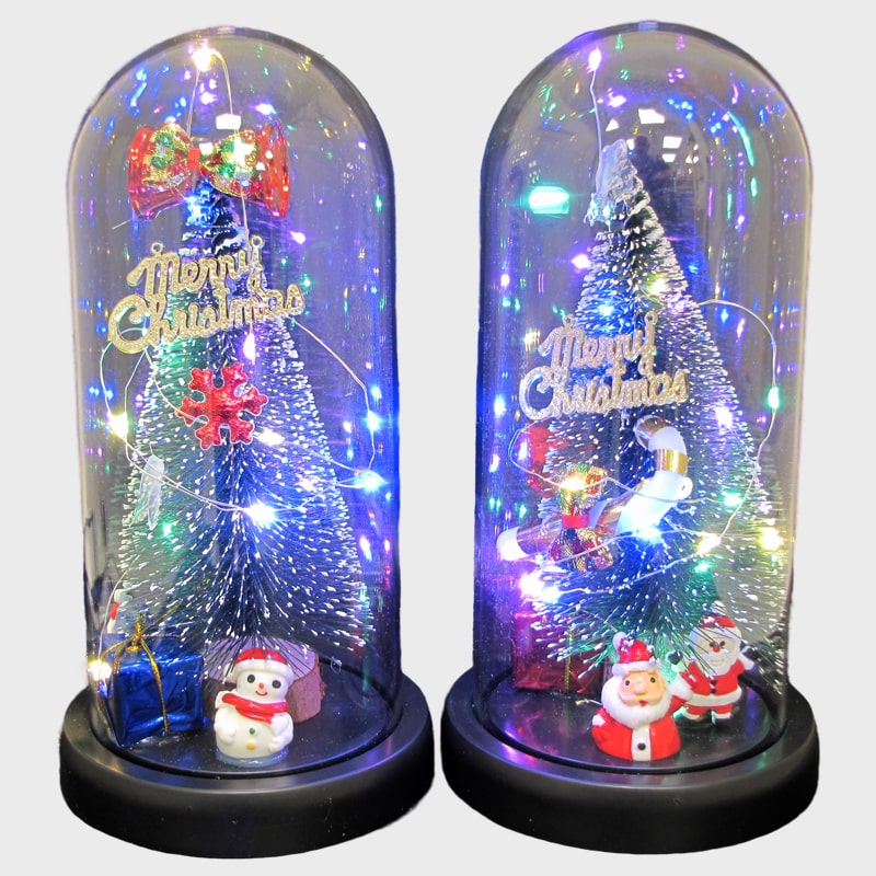 Светильник настольный светодиодный ZP-4 (елка в колбе)