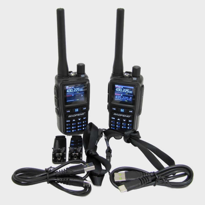 Рация UV-5Rmini BAOFENG (с экраном, комплект 2шт, цена за 2шт)