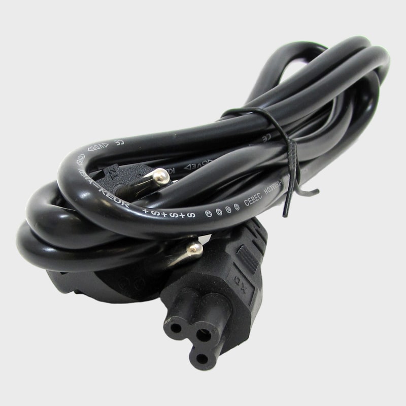 Шнур питания с заземлением PC-GE C-5(C-9) 1,5м в пакете