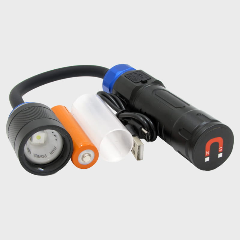 Фонарь светодиодный MT-8042A гибкий с магнитом