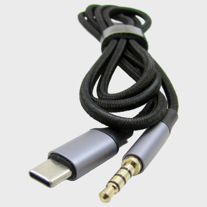 Переходник TYPE-C - AUX (Джек 3,5мм) 1м UG-04