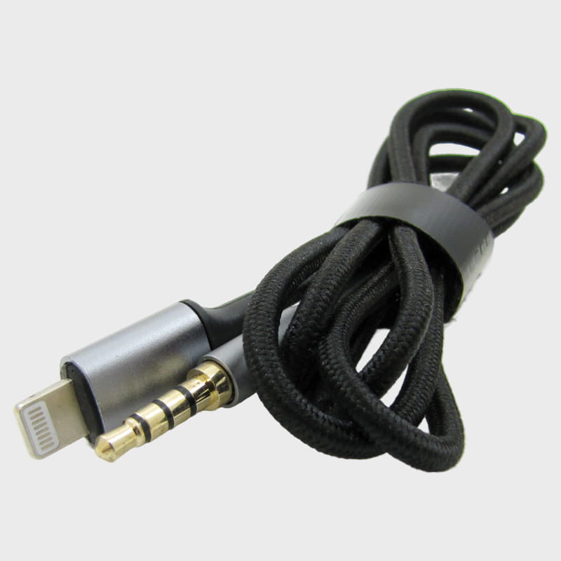 Переходник LIGHTNING - AUX (Джек 3,5мм) 1м UG-05