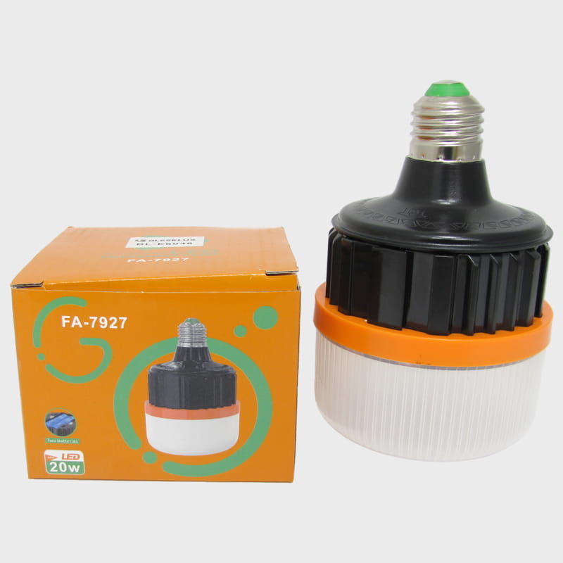 Лампа аварийная с аккумуляторами BL-E6046  20W (2 аккумулятора18650)