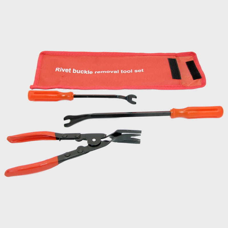 Набор инструментов для снятия обшивки 3 предмета (в пакете)