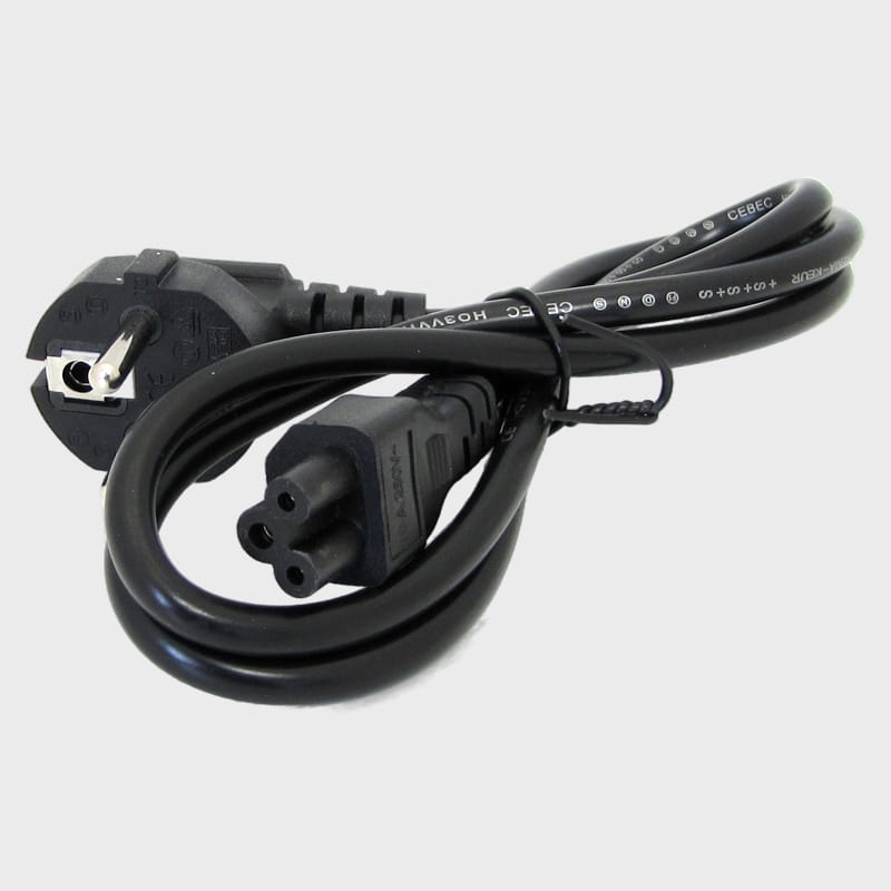 Шнур питания C-13 (C-13) для системного блока 757 1м черный в пакете